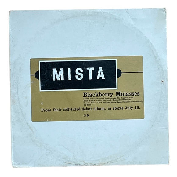 Mista “BlackBerry Molasses” (1996) Single - Picture 1 of 2
